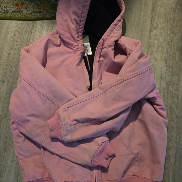 Carhartt Jackets & Blazers - Vintage Carhartt Quilt Lined Hooded Jacket